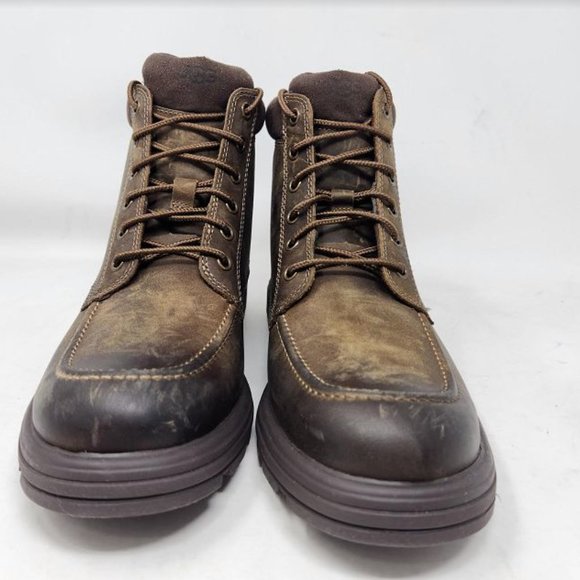 Men\'s 8.5 UGG Biltmore Mid brown leather lace up boots main image 9